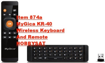 Contents - MyGica KR-40 Wireless Remote and Keyboard